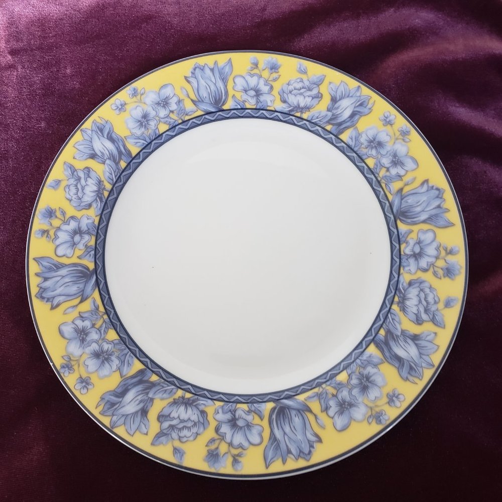 Vintage Coventry "Palace Garden" Salad Plate Fine Porcelain